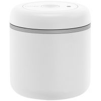 Fellow Atmos Vacuum Canister 700 ml, Matte White Steel