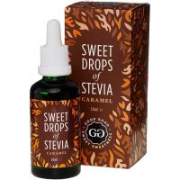 Good Good Sweet Drops Of Stevia makeutusaine, karamelli 50 ml