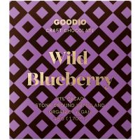 Goodio Wild Blueberry luomu-suklaa 61%, 48 g