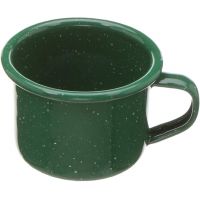 GSI Outdoors 4 fl. Oz Enamel Cup, vihreä