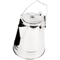 GSI Outdoors Glacier Stainless Coffee Percolator, 14 kuppia