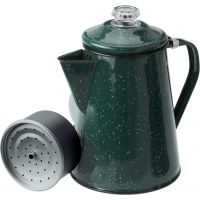 GSI Outdoors Enamel Percolator 8 Cup, vihreä