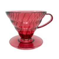 Hario V60 20th Anniversary Dripper suodatinsuppilo koko 02, Mojimi Red