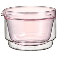 Hario Double-Wall Matcha Bowl -matchakulho 300 ml, pinkki