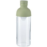 Hario Filter-in Bottle Cold Brewed Tea -teepullo 300 ml, Smoky Green