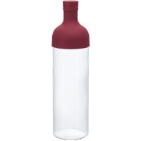 Hario Filter-In Bottle For Cold Brewed Tea 750 ml, Cranberry