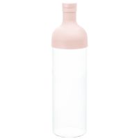 Hario Filter-In Bottle Cold Brewed Tea -teepullo 750 ml, Smokey Pink