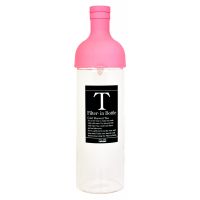 Hario Filter-In Bottle Cold Brewed Tea 750 ml, Pink