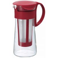 Hario Mizudashi Cold Brew Coffee Pot -kahvikannu 600 ml, punainen