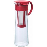 Hario Mizudashi Cold Brew Coffee Pot kahvikannu 1000 ml, punainen