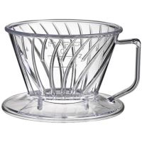 Hario Pegasus Dripper suodatinsuppilo koko 01, kirkas muovi