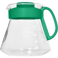 Hario V60 Range Server Candy Edition koko 02, 600 ml Bamboo Green