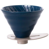 Hario V60 Switch & Match keraaminen suodatinsuppilo 03, matta laivastonsininen