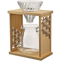 Hario V60 AYA Drip Stand Set, luonnonpuu
