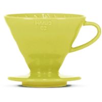 Hario V60 Dripper koko 02 keraaminen suodatinsuppilo, vaaleanvihreä