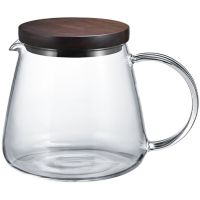 Hario V60 Coffee Server Walnut Wood kahvikannu 600 ml