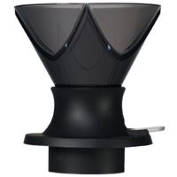 Hario V60 Mugen x Switch Dripper koko 02 suodatinsuppilo, musta