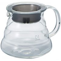 Hario V60 Glass Server kaffekanna storlek 01, 360 ml