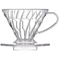Hario V60 Tritan Dripper filterhållare storlek 01, klar