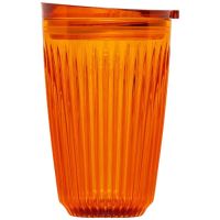 Huskee Cup Renew muki + kansi, 350 ml, Amber