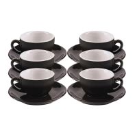 IPA Milano Espresso Cup 80 ml, Black & White, 6 pcs