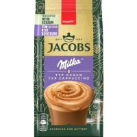 Jacobs Cappuccino Milka Choco maustettu pikakahvi 400 g
