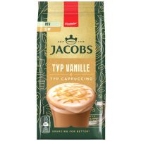 Jacobs Cappuccino Vanille smaksatt snabbkaffe 360 g