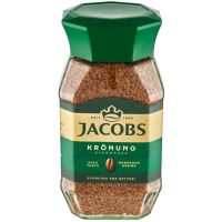Jacobs Krönung pikakahvi 200 g lasipurkki