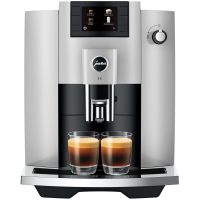 Jura E6 (EC) kaffeautomat, Platin