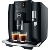 Jura E8 (EB) Fully Automatic Coffee Machine, Piano Black