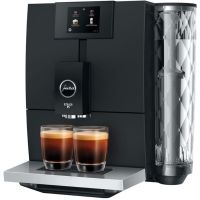 Jura ENA 8 (EC) Fully Automatic Coffee Machine, Metropolitan Black