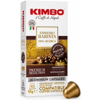 Kimbo Espresso Barista 100% Arabica Nespresso-yhteensopiva kapseli 10 kpl