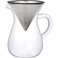 Kinto SCS Coffee Carafe Set kaffekaraff med stålfilter 4 koppar