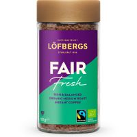 Löfbergs Fair Fresh ekologiskt snabbkaffe 100 g