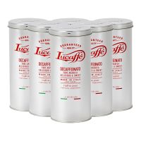 Lucaffé Decaffeinato Coffee Beans 6 x 500 g wholesale unit