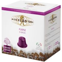 Miscela d'Oro Purple Nespresso compatible coffee capsules 10 pcs