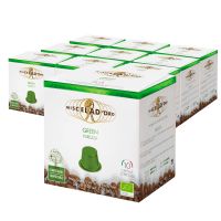 Miscela d'Oro Espresso Green Nespresso Compatible Coffee Capsules 10 x 10 pcs (100 pcs)