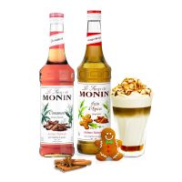 Monin Gingerbread + Monin Cinnamon makusiirapit 700 ml