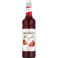 Monin Strawberry Syrup 1 l PET Bottle