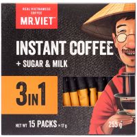 Mr. Viet Cà Phê 3in1 vietnamilainen pikakahvi 15 x 17 g