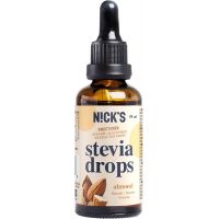 Nutri-Nick Stevia Drops makeutusaine, manteli 50 ml