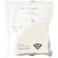 Origami M suodatinpaperi 4 kuppia, 100 kpl
