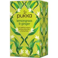 Pukka Organic Lemongrass & Ginger 20 Tea Bags