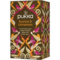 Pukka Organic Licorice & Cinnamon 20 Tea Bags