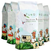 Puro Organic Bio 9 x 1 kg kaffebönor grossistförpackning