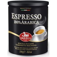 Saquella Espresso 100 % Arabica 250 g Ground Coffee