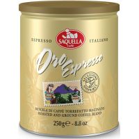 Saquella Gourmet Oro Espresso 250 g Ground Coffee
