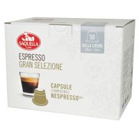Saquella Bella Crema Nespresso-kompatibel kaffekapsel 50 st