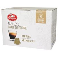Saquella Gran Cru Nespresso-kompatibel kaffekapsel 50 st