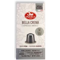 Saquella NEW Bella Crema Nespresso-kompatibel kaffekapsel 30 st